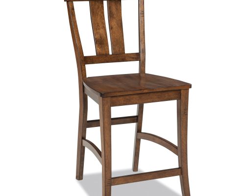 Intercon District Copper Slat Stool