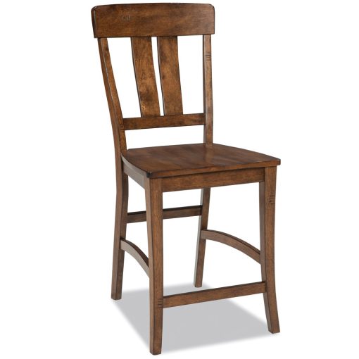 Intercon District Copper Slat Stool