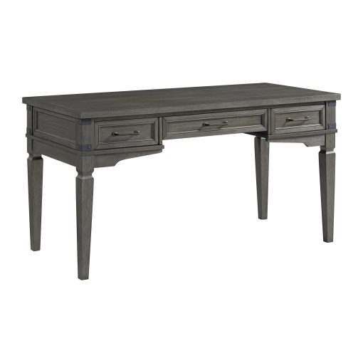 Intercon Foundry Brushed Pewter 60" Writing Desk