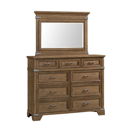 Intercon Forge Mirror | Weathered Chestnut - Image 4