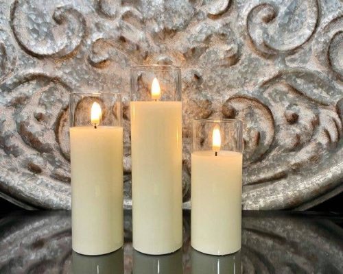 The Light Garden Radiance Petite Trio in Simply Ivory - Set of 3