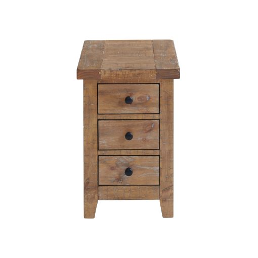 Intercon Highland Sandwash Chairside Table - Image 2