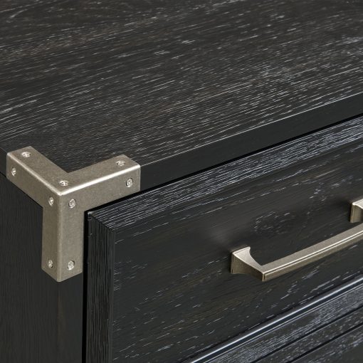 Intercon Laguna Weathered Steel TV Console - Image 7