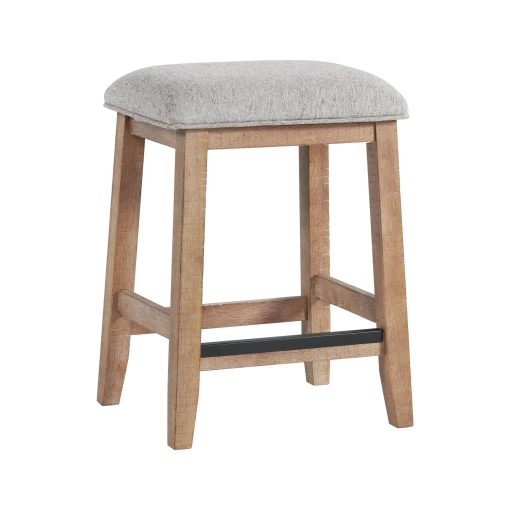 Intercon Highland Sandwash Backless Stool
