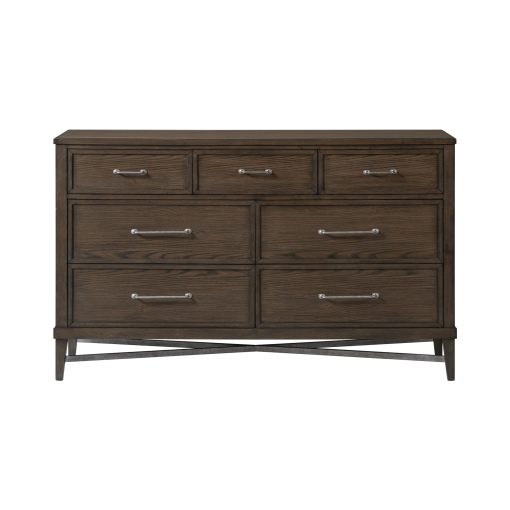 Intercon Preston Weathered Vintage Oak Dresser - Image 2