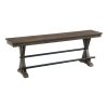 Intercon Sullivan Burnished Clay Counter Bench