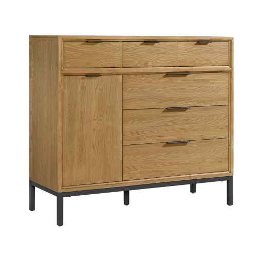 Intercon Newport Natural Oak Gentleman's Chest
