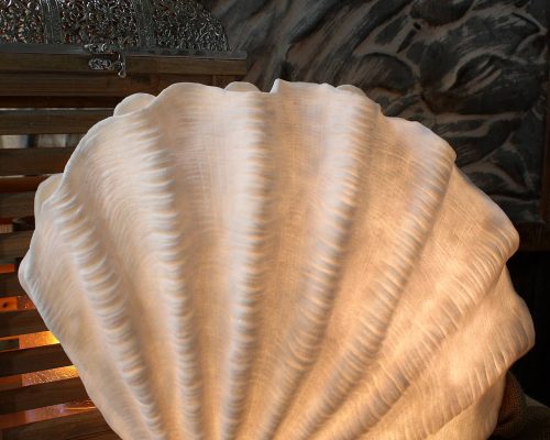 The Light Garden Standing Shell Lamp