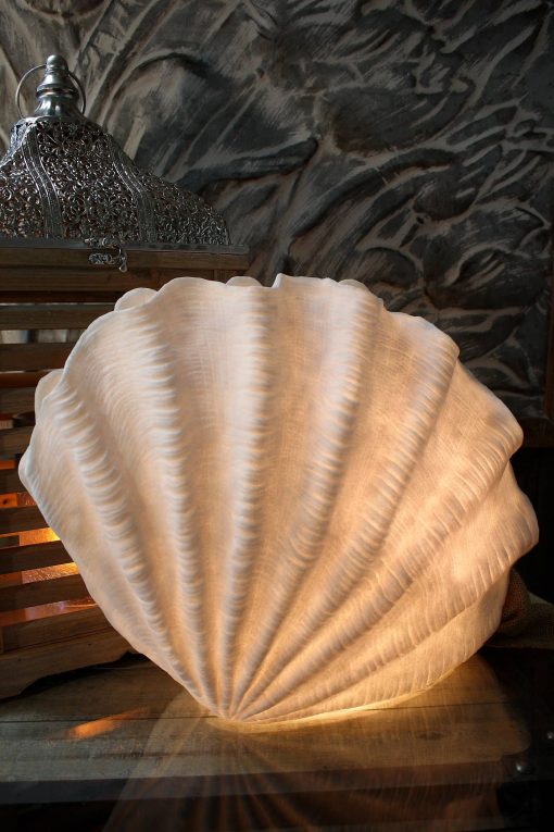 The Light Garden Standing Shell Lamp