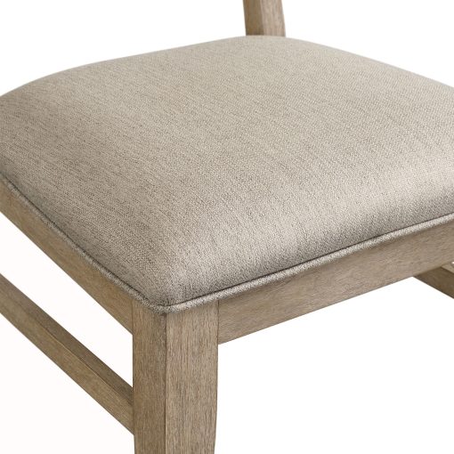 Intercon Nash Panel Weathered Sand Back Side Chair - Image 4