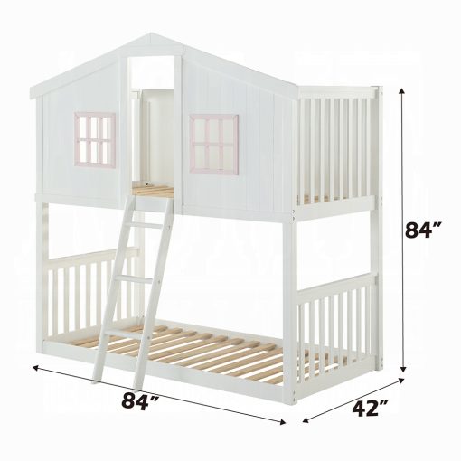 Acme Rohan Cottage Twin/Twin Bunk Bed - Image 4