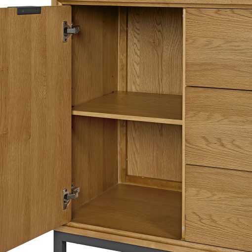 Intercon Newport Natural Oak Gentleman's Chest - Image 3