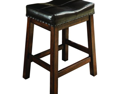 Intercon Kona Backless Stool | Raisin