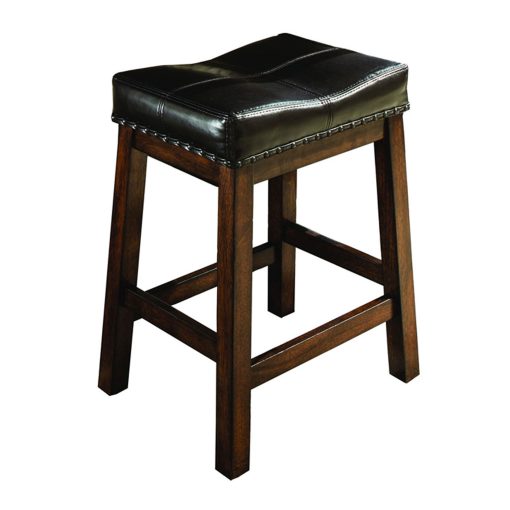 Intercon Kona Backless Stool | Raisin