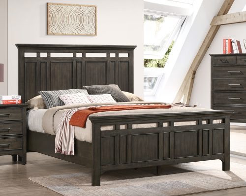 Intercon Hawthorne Burnished Clay Queen Standard Bed
