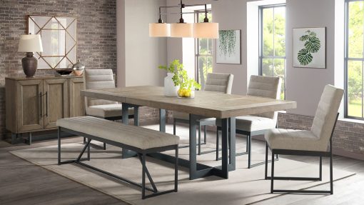 Intercon Eden Dune Trestle Table - Image 5