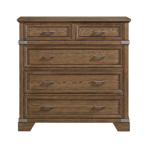 Intercon Forge Media Chest | Weathered Chestnut - Image 2