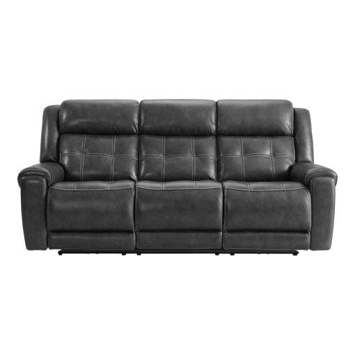 Intercon Regis Dual-Power Sofa | Baron Charcoal - Image 2