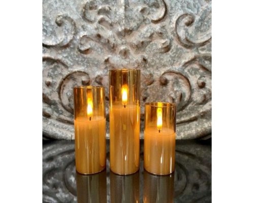 The Light Garden Radiance Petite Trio Champagne Set of 3