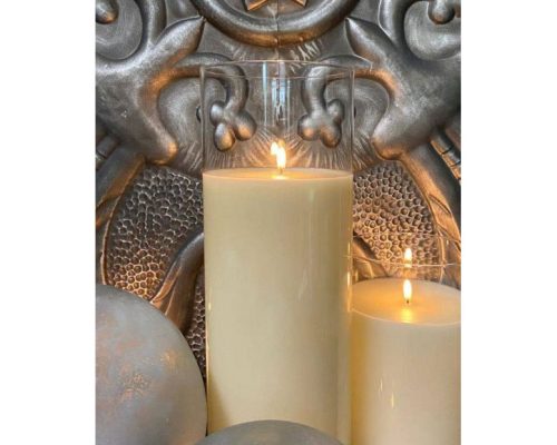 The Light Garden Radiance Empire Pillar Simply Ivory