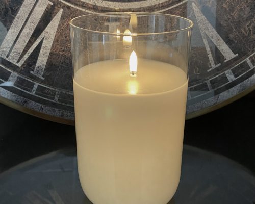 The Light Garden Radiance Silhouette Candle Simply Ivory