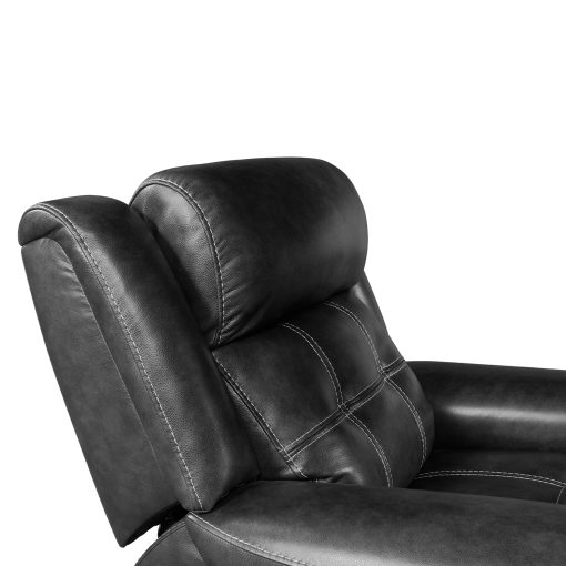 Intercon Regis Dual-Power Recliner | Baron Charcoal - Image 5