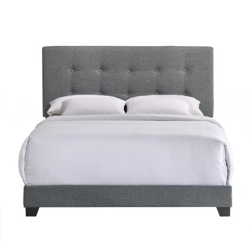 Intercon Addyson Gunmetal Upholstered Bed - Image 11