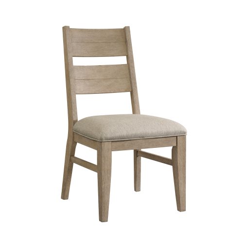 Intercon Nash Panel Weathered Sand Back Side Chair