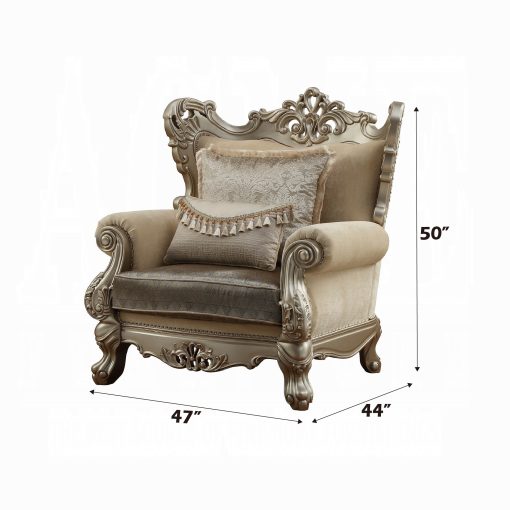 Acme Ranita Chair with 2 Pillows - Image 6