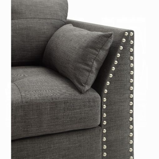 Acme Laurissa Chair with 3 Pillows - Image 5