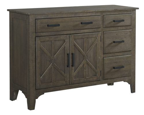 Intercon Sullivan Burnished Clay Server