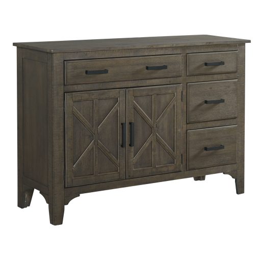 Intercon Sullivan Burnished Clay Server