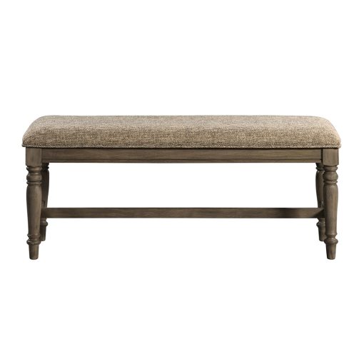 Intercon Balboa Park Roasted Oak Dining Bench - Image 2