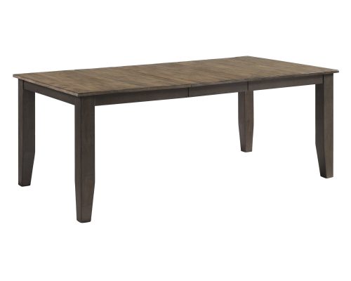 Intercon Beacon Black & Walnut Dining Table