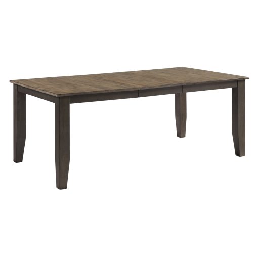 Intercon Beacon Black & Walnut Dining Table