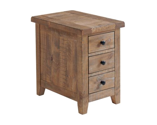 Intercon Highland Sandwash Chairside Table