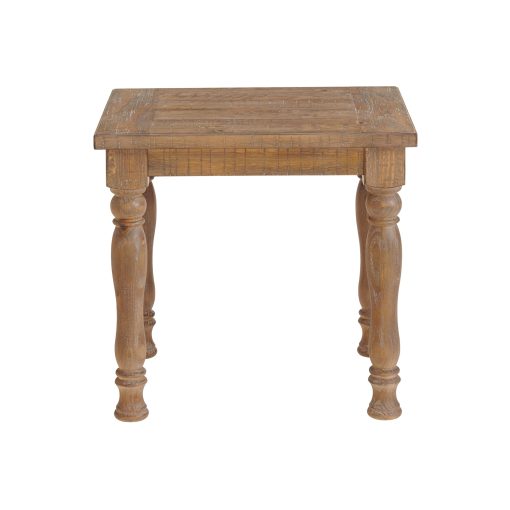 Intercon Highland Sandwash End Table with Turned Legs - Image 2