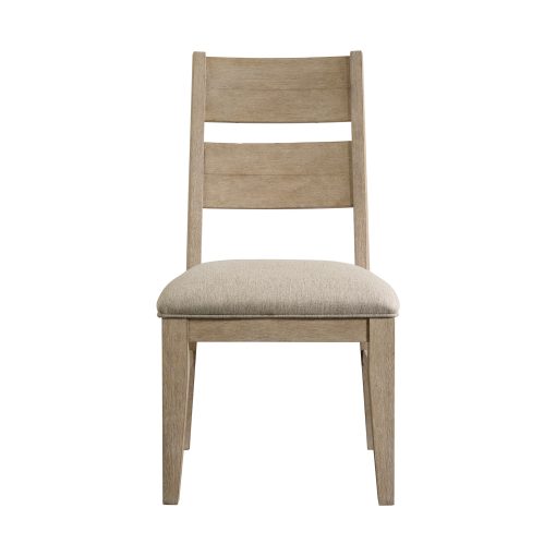Intercon Nash Panel Weathered Sand Back Side Chair - Image 2