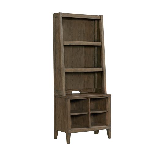 Intercon Preston Weathered Vintage Oak 48" Bunching Bookcase - Image 4