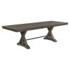 Intercon Sullivan Trestle Burnished Clay Dining Table