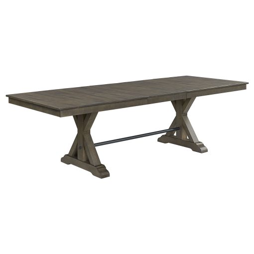 Intercon Sullivan Trestle Burnished Clay Dining Table