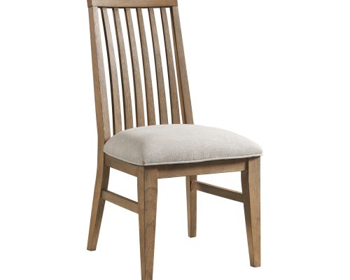 Intercon Landmark Weathered Oak Slat Chair