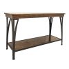 Intercon District Copper Sofa Back Table