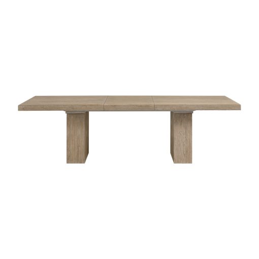 Intercon Nash Trestle Weathered Sand Dining Table - Image 2