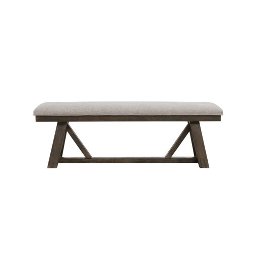 Intercon Hearst Reclaimed Chevron Dining Bench - Image 2