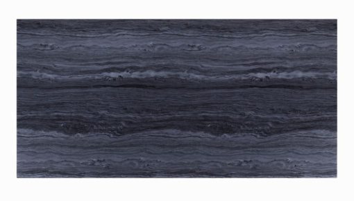 Acme Nasir Gray Printed Faux Marble Top & Mirrored Silver Dining Table - Image 3