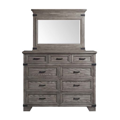Intercon Forge Tall Dresser | Brushed Steel - Image 2