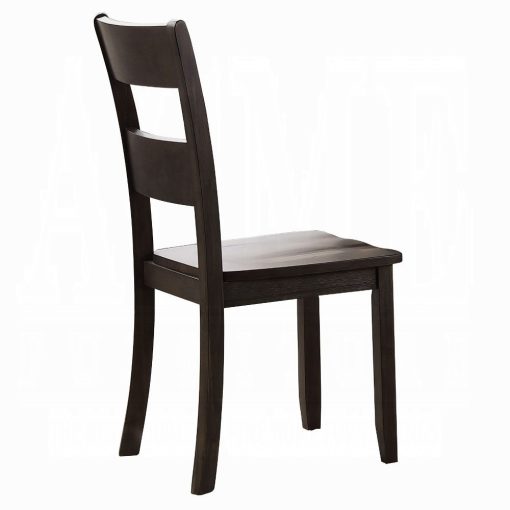 Acme Haddie Distressed Walnut Side Chair Set of 2