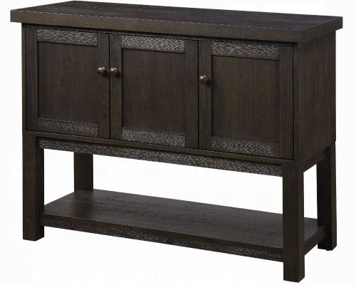 Acme Distressed Walnut Haddie Server