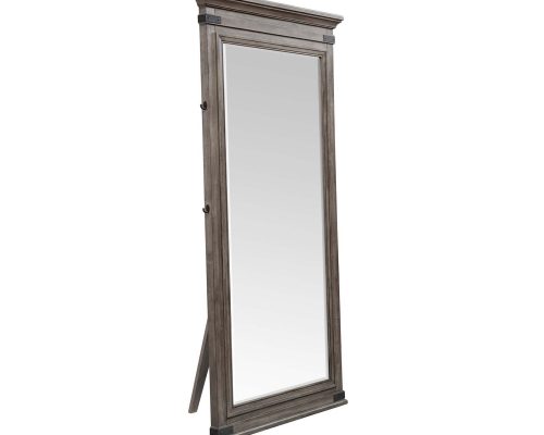 Intercon Forge Tall Mirror | Brushed Steel